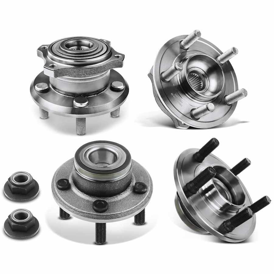 prmaphb1688_1.jpg A-PremiumĀ® 4 Pcs Front & Rear Wheel Bearing & Hub Assembly - Image 1