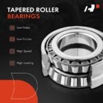 A-Premium® 4 Pcs Front & Rear Wheel Bearing & Hub Assembly - Image 3