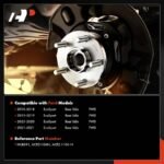 A-PremiumĀ® Rear Driver or Passenger Wheel Hub & Bearing Assembly - Image 2
