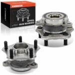 A-PremiumĀ® 2 Pcs Front Wheel Bearing Hub Assembly