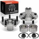 A-PremiumĀ® 2 Pcs Front Wheel Hub Bearing Assembly