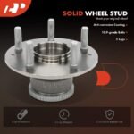 A-PremiumĀ® Rear Driver or Passenger Wheel Hub Bearing Assembly - Image 9
