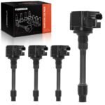 A-Premium® 4x Ignition Coils with 3 Pins