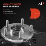 A-PremiumĀ® 2x Front Steering Knuckle & Wheel Hub Bearing Assembly - Image 5