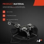 A-Premium® 2x Front Steering Knuckle & Wheel Hub Bearing Assembly - Image 4
