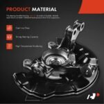 A-Premium® 2x Front Steering Knuckle & Wheel Hub Bearing Assembly - Image 4