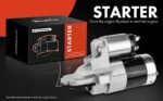 A-PremiumĀ® Starter Motor 1.4KW 12V CW 11 Teeth - Image 3