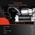 A-PremiumĀ® Starter Motor 1.4KW 12V CW 12 Teeth - Image 7