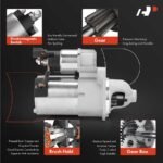 A-Premium® Starter Motor 1.3KW 12V CW 13 Teeth - Image 7