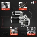 A-Premium® Starter Motor 1.6KW 12V CCW 22 Teeth - Image 4
