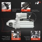 A-PremiumĀ® Starter Motor 1.2KW 12V CW 10 Teeth - Image 5