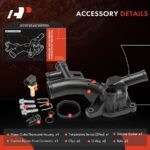 A-Premium® Coolant Thermostat Housing Water Outlet with Sensor - Image 3