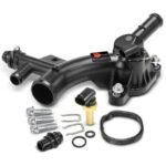 A-Premium® Coolant Thermostat Housing Water Outlet with Sensor - Image 9