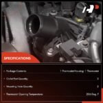 A-PremiumĀ® Engine Coolant Thermostat Housing Assembly - Image 2
