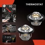 A-PremiumĀ® Engine Coolant Thermostat Housing Assembly - Image 6