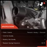 A-PremiumĀ® Engine Coolant Thermostat Housing Assembly - Image 2