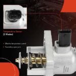 A-PremiumĀ® Engine Coolant Thermostat Housing Assembly - Image 6