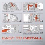 A-Premium® 4 Pcs 315 MHz TPMS Tire Pressure Monitoring Sensor - Image 8