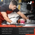 A-PremiumĀ® Engine Water Pump with Thermostat & Gasket - Image 2