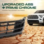 YHT Auto® Front Bumper Grille with Senser Hole - Image 6