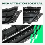 YHT Auto® Front Bumper Grille with Senser Hole - Image 9