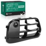 YHT Auto® Driver Bumper Grille with Park Distance Control Sensor Holes