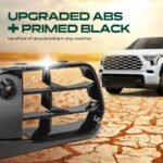 YHT Auto® Driver Bumper Grille with Park Distance Control Sensor Holes - Image 6