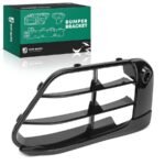 YHT Auto® Passenger Bumper Grille with Park Distance Control Sensor Holes