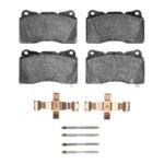 R1 Concepts® Front Ceramic Brake Pad Set
