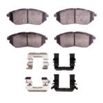 R1 Concepts® Front Ceramic Brake Pad Set