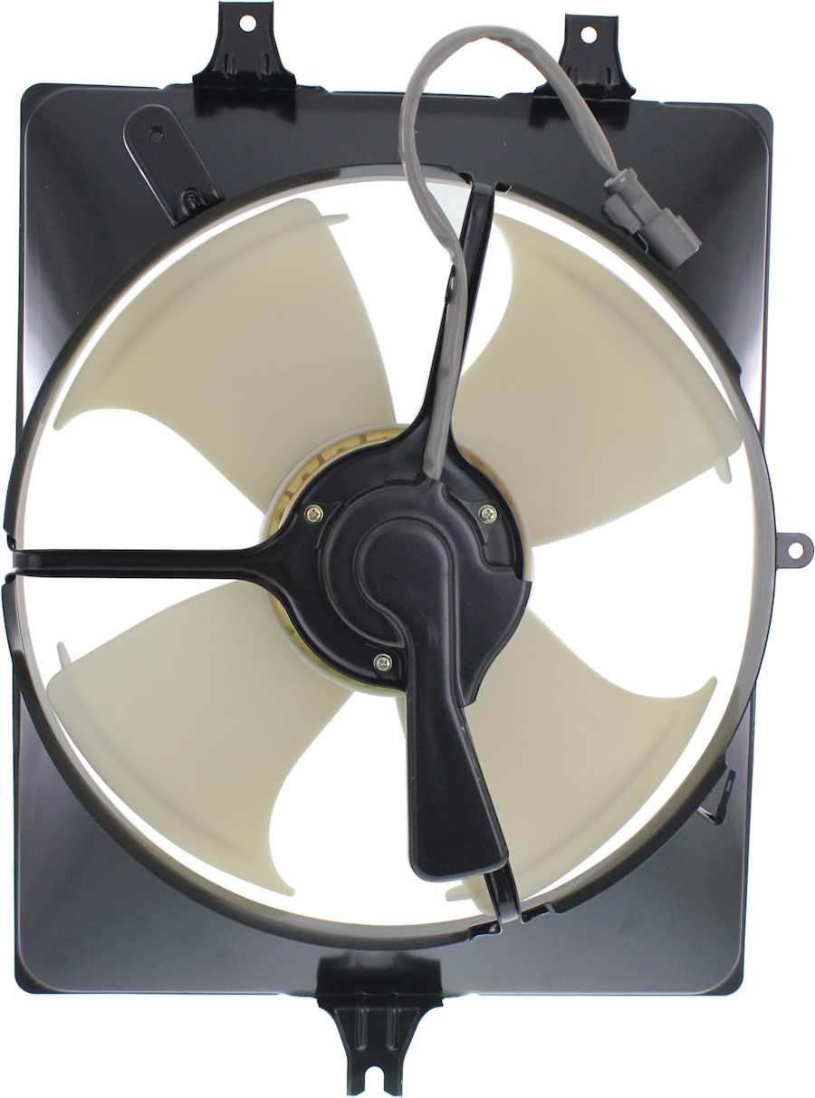 rdxa190907_1.jpg Item Auto® A/C Condenser Fan - Passenger Side Fan Blade, Motor and Shroud - Image 1
