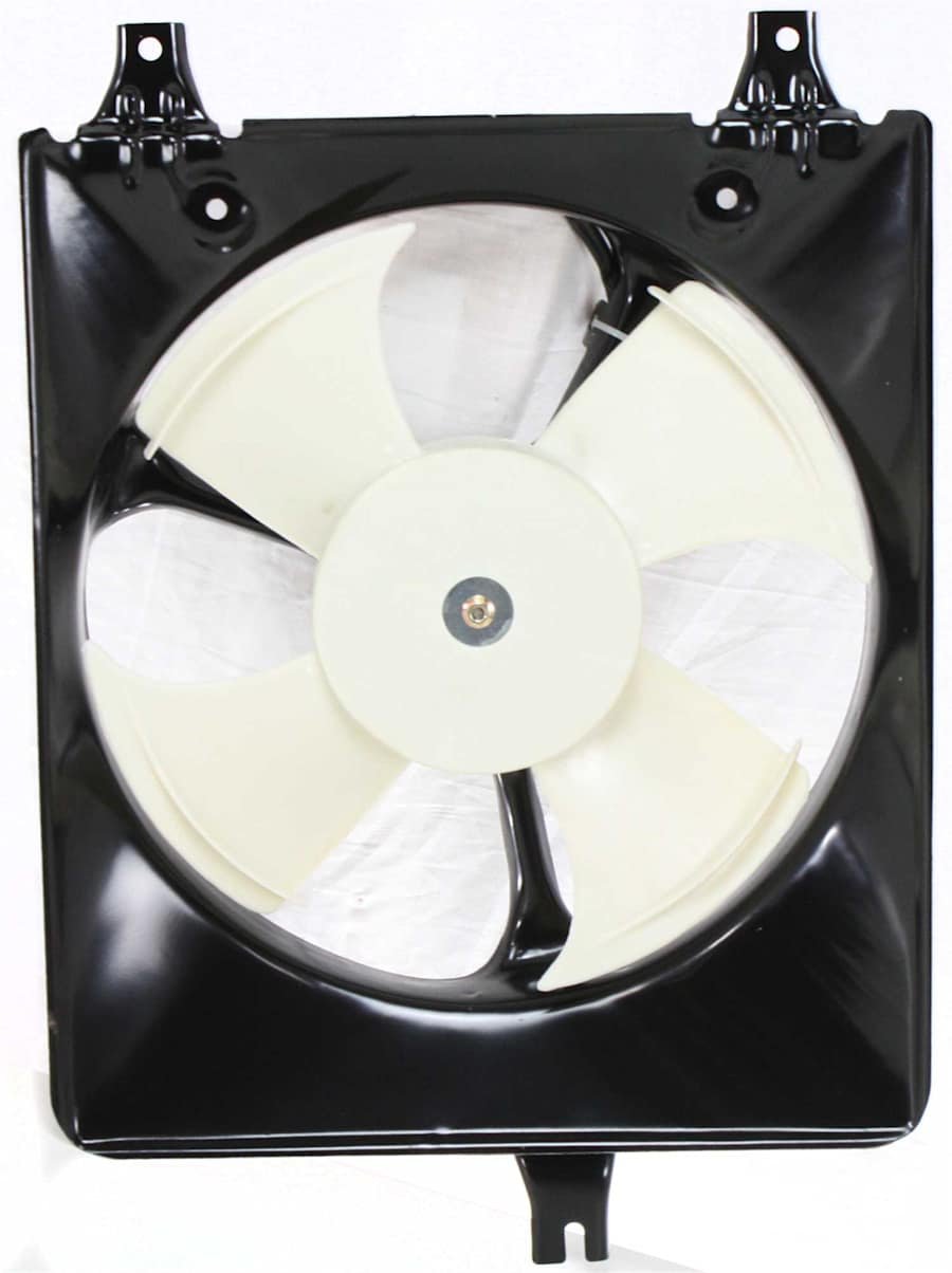 rdxh190910_1.jpg Item Auto® A/C Condenser Fan - Driver Side Fan Blade, Motor and Shroud, 4 Cyl., 2.3L Engine - Image 1