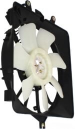 Item Auto® A/C Condenser Fan - Fan Blade, Motor, and Shroud, 4 Cyl., 1.5L Engine - Image 2