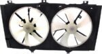 Item Auto® Radiator Fan - Fan Blade, Motor and Shroud