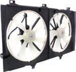 Item Auto® Radiator Fan - Fan Blade, Motor and Shroud - Image 3