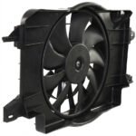 Item Auto® Radiator Fan - Fan Blade, Motor and Shroud, Base Model, 4 Cyl., 1.9L Engine - Image 3