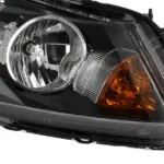 Replacement Driver and Passenger Side Headlights, with Bulbs, Halogen, Sedan - Image 3