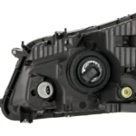 Replacement Driver and Passenger Side Headlights, with Bulbs, Halogen, Sedan - Image 4