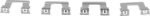 JC Whitney® Front and Rear Ceramic Brake Pad Set - Image 3
