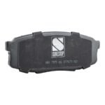 JC Whitney® Front and Rear Brake Pad Sets, Ceramic Pad Material - Image 14