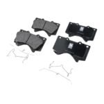 JC Whitney® Front and Rear Brake Pad Sets, Ceramic Pad Material - Image 3