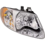 Replacement Driver and Passenger Side Headlights, with Bulbs, Halogen, 113.3 in. Short Wheelbase, without turn signal light Bulbs - Image 2