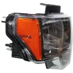 Replacement Driver and Passenger Side Headlights, with Bulbs, Halogen, with Chrome Trim - Image 5