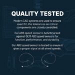 Replacement® Front, Driver and Passenger Side ABS Speed Sensor Set of 2 - Image 7