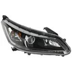 Replacement Driver and Passenger Side Headlights, with Bulbs, Halogen, Sedan, with 4 Cylinder Engine - Image 3