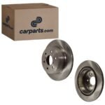 SureStop® Rear Brake Disc, Natural Finish, Plain Surface, Solid, 5 Lugs, 281.69 mm, Pro-Line Series - Image 6