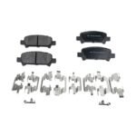 SureStop® Front and Rear Brake Pad Sets, Pro-Line Series, Organic - Front; Ceramic - Rear Pad Material - Image 7