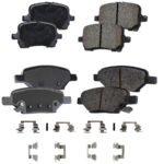 SureStop® Front and Rear Brake Pad Sets, Ceramic, with Rear Disc Brake, Pro-Line Series
