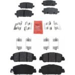 SureStop® Front and Rear Brake Pad Sets, Ceramic - Front; Organic - Rear, Pro-Line Series