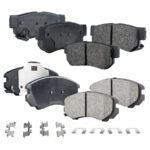 SureStop® Front and Rear Brake Pad Sets, Pro-Line Series, Ceramic Pad Material